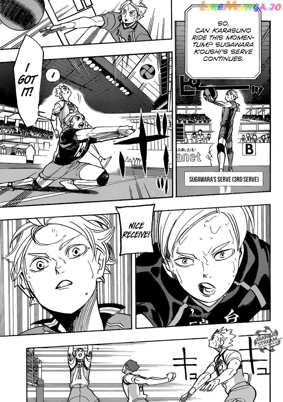 Haikyuu!!, Chapter 355 image 06